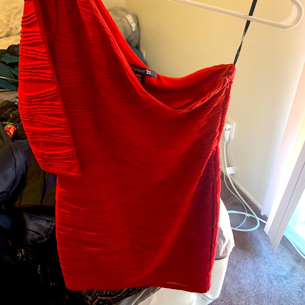 Red dress